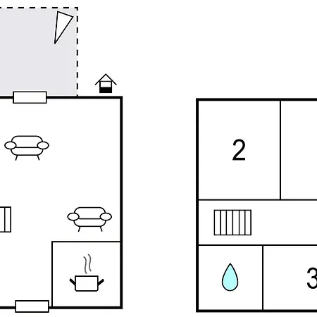 בית נופש With Fireplace 02